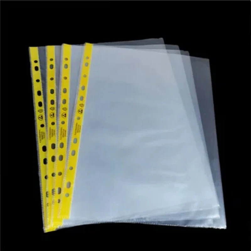 Punched file bags