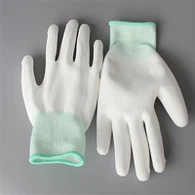 כפפות ESD מצופות אנטי סטטיות בכף היד